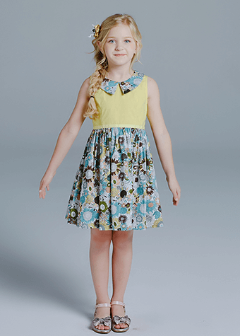 custom design children's wear cheap baby girl clothes summer daily wear dress