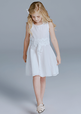 new feeling clothing white long dresses for girls 