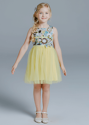 Paris frock design new collection dress kids tutu casual skirts