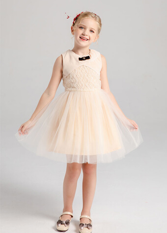 Kids Dresses Manufacturer Lace Tulle Girl Dress For 2020 Dress Collection 
